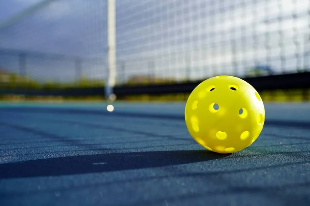 Pickle Ball on a Ground